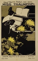 Reproduktion eines Plakats zur Werbung für den Roman 